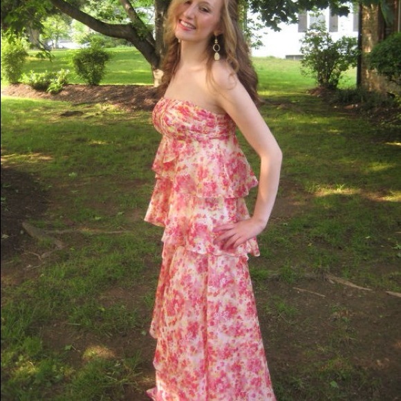 Beautiful Aqua Dresses floral dress - Picture 4 of 5